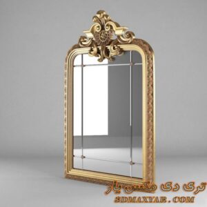 دانلود آبجکت قاب آینه کلاسیک شماره 1