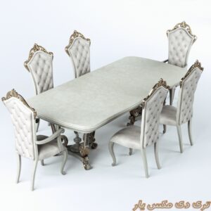 آبجکت میز و صندلی -3dmaxyar.com