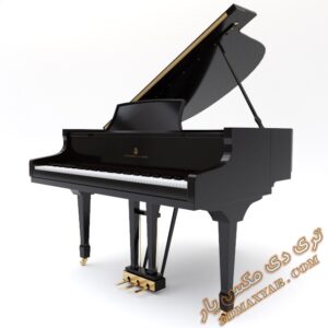 آبجکت آلات موسیقی (پیانو) برای تری دی مکس شماره 6