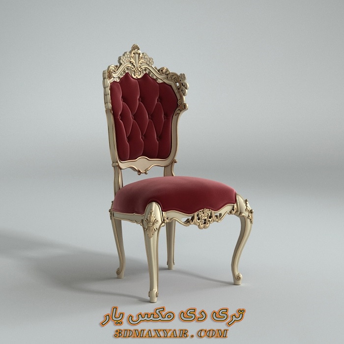 آبجکت صندلی برای تری دی مکس-3dmaxyar.com