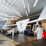 پروژه آماده طراحی نمایشگاه اتومبیل برای تری دی مکس