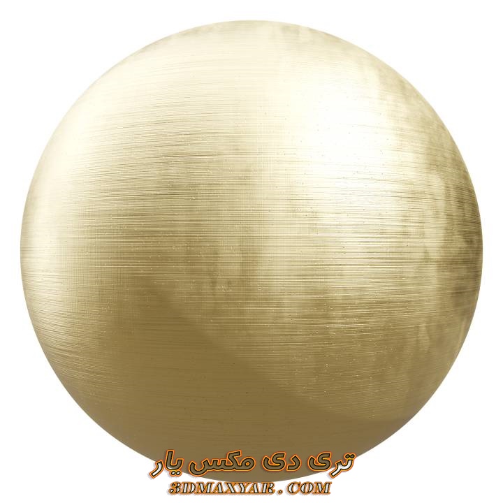 تکسچر pbr فلز طلا-3dmaxyar.com