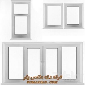 دانلود رایگان مجموعه 12 عدد آبجکت پنجره برای تری دی مکس شماره 12