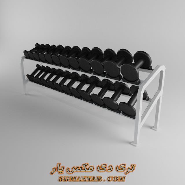 دانلود رایگان آبجکت لوازم ورزشی برای تری دی مکس -3dmaxyar.com