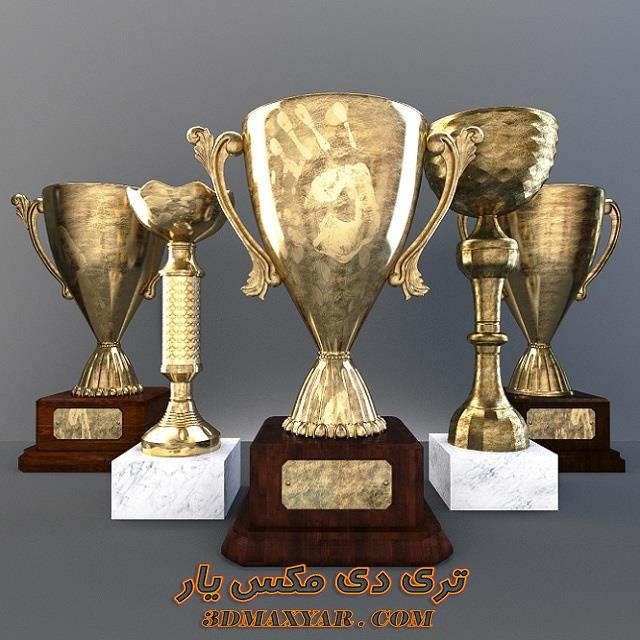 دانلود رایگان آبجکت مدال ورزشی برای تری دی مکس -3dmaxyar.com