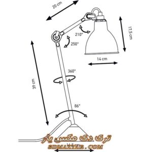 آبجکت آباژور برای تری دی مکس شماره 111
