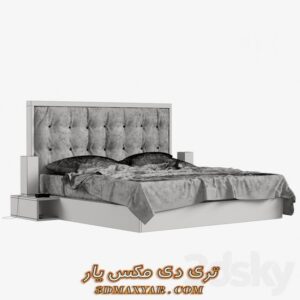 آبجکت تخت خواب برای تری دی مکس شماره 157